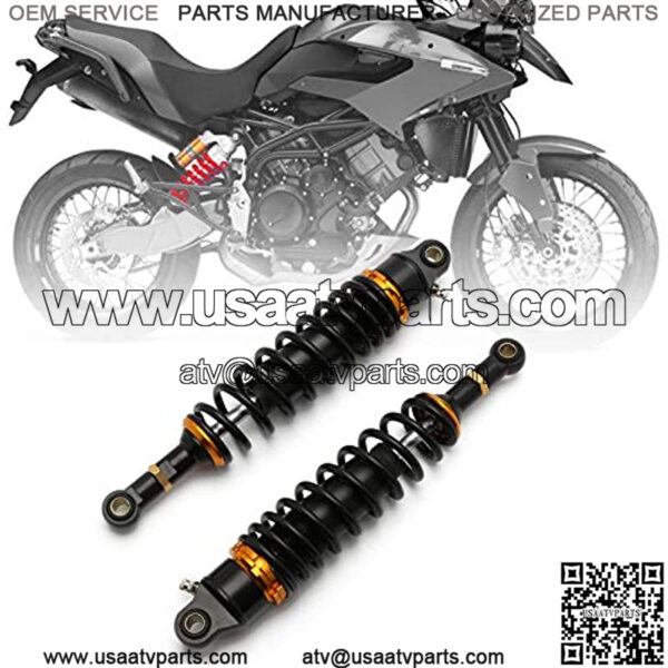 Motorcycle Air Shock Absorbers Spring 7mm 340mm