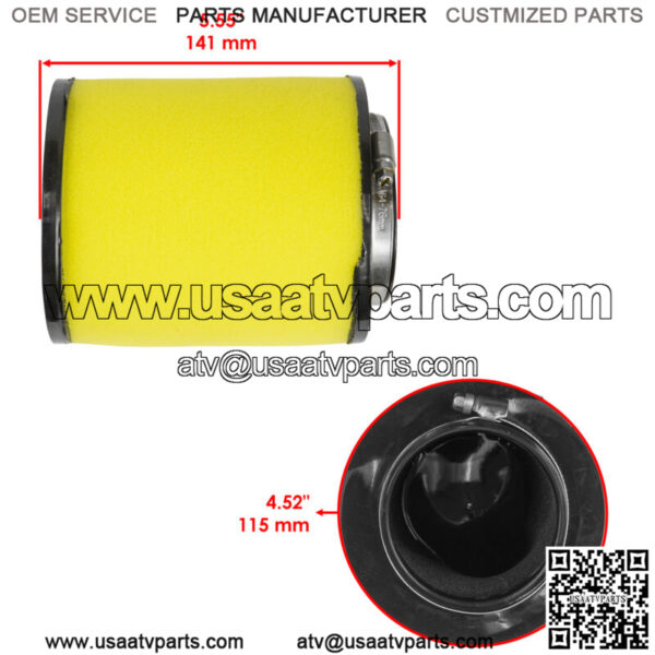 Air Filter Element Cleaner for Honda TRX420FM Rancher 420 4x4 2007 2008 - 2013 - Image 2