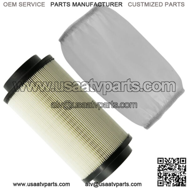 Air Filter w/Prefilter Intake Air Sleeve for Polaris Sportsman XP 1000 2015-2019 - Image 4