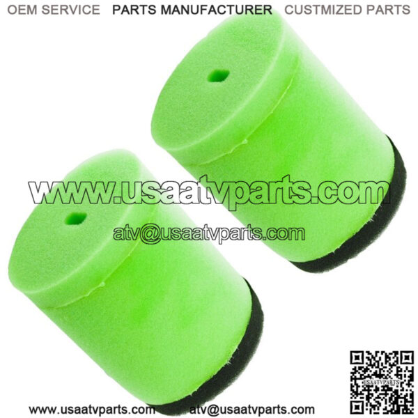 2x Air Filter Cleaner for Suzuki QuadRunner Quad Runner LT-4WD 250 1987-1998 - Image 3