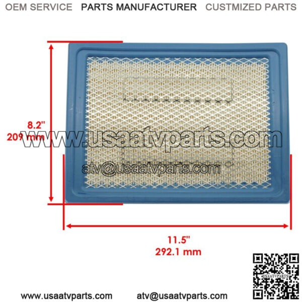 Air Filter for Polaris Ranger XP 1000  2017 2018  7081706 7082241 - Image 2
