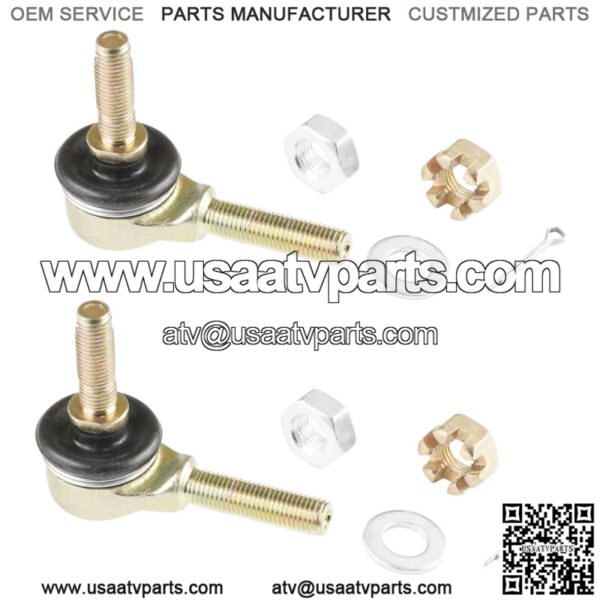 2 Tie Rod Set for Kawasaki Bayou 220 KLF220 1988 1989 1990 1991 1992 1993-2002 - Image 4