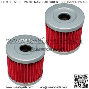 Oil Filter for Kawasaki KFX400 KSF400 2003 2004 2005 2006 2-Pack