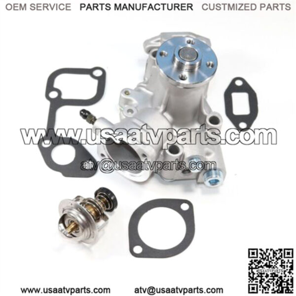 Kawasaki Mule 3010 / 4010 Diesel NEW Replaces Water Pump & Thermostat w/ Gaskets