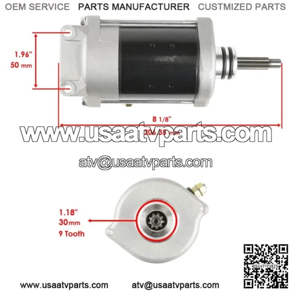 Starter Relay Solenoid fits Polaris Ranger Crew XP 1000 2017-2021 Except Diesel (For: Polaris) - Image 2