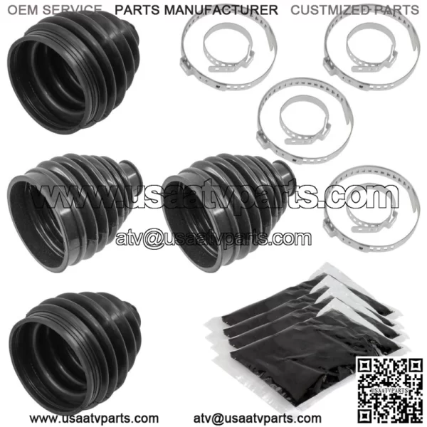 Rear CV Axle Boot For Honda Pioneer 1000 SXS1000M3 2016-2021 Outer Inner - Image 4