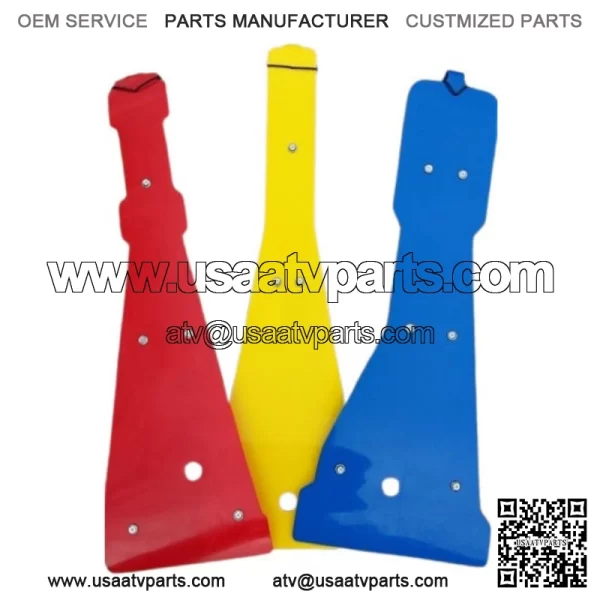 04-'09 YAMAHA YFZ450 3MM BLACK Poly Skid Plate - Image 2