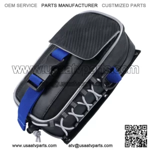 ATV Fender Bag Black Accessory Pack Luggage Storage For Yamaha 700 700R (For: More than one vehicle)