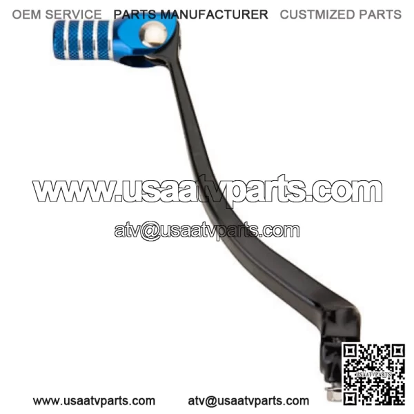 Folding Shift Lever Black/Blue Tip ?CYamaha YFZ450R/X 2009?C2025 - Image 2
