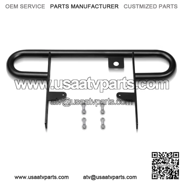 Rear Back Wide Grab Bar Bumper Black Carrier For 2004-Up Yamaha YFZ450 ATV - Image 2