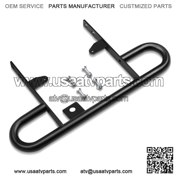 Rear Back Wide Grab Bar Bumper Black Carrier For 2004-Up Yamaha YFZ450 ATV - Image 4