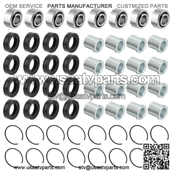 A-Arm Bearing Bushing Kit For Honda TRX250X TRX400EX TRX450R TRX 450ER TRX 700XX - Image 2
