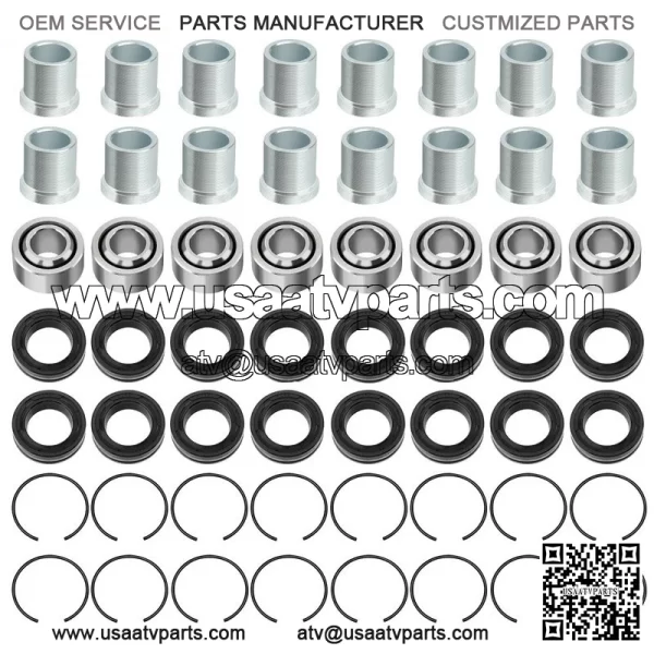 A-Arm Bearing Bushing Kit For Honda TRX250X TRX400EX TRX450R TRX 450ER TRX 700XX - Image 3