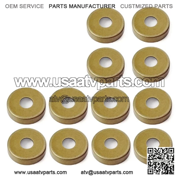 12X Front A Arm Bushing & Seal Caps Kit for Yamaha YFZ450 YFZ450R YFZ450X 04-22 - Image 2