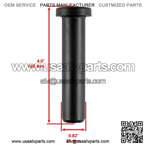 Polaris Scrambler 500 1997-2002 Front A-Arm Long Bushings w/Spacers - Image 2