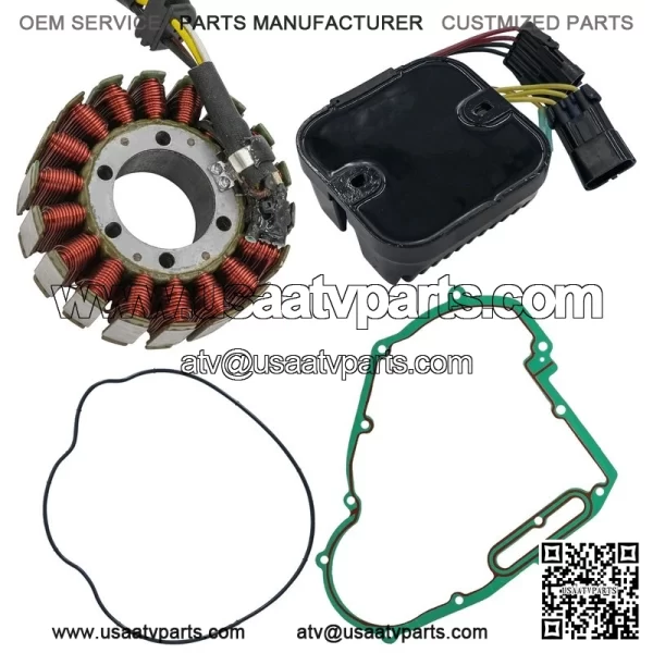 Stator Regulator Rectifier W/Gasket for Polaris RZR 800 2008 - Image 4