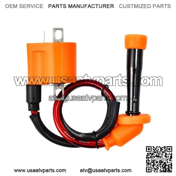 Ignition Coil & Spark Plug For Suzuki LTZ400 Quadsport 2003-2013 33410-09F00 - Image 5