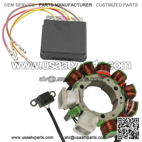Polaris Scrambler 500 1997-2000 Stator & Regulator Rectifier - Image 5