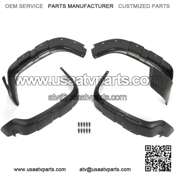 For Trx400 Trx450 Honda Foreman 400 1995-2004 Fender Flares Mud Flaps Guards NEW - Image 2