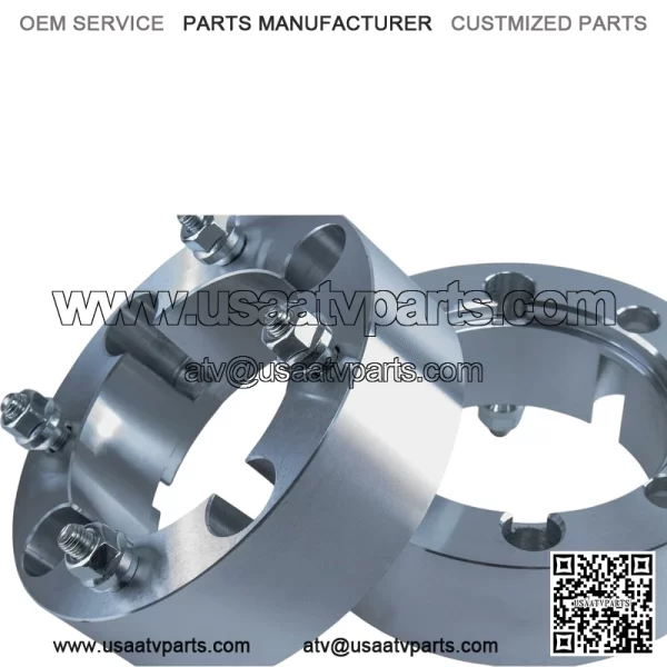 CFMOTO UTV Wheel Spacers | One Pair | 2 Inch Wide | 4x110 | M12x1.25 - Image 2