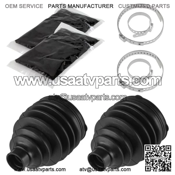 Polaris Scrambler 500 4X4 2010 Front Axle Inner/Outer CV Boot Kit - Image 5