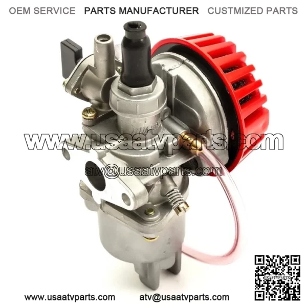 Mini Moto Performance Carburettor & Air Filter Red Minimoto Quad Bike Pocket ATV - Image 2