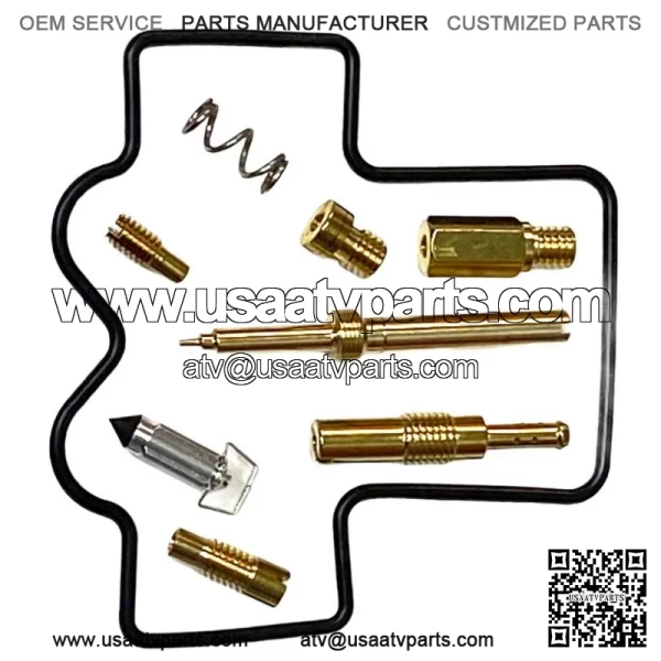 Honda TRX450R TRX450ER Carburetor Repair Carb Rebuild Repair kit 2006-2014 - Image 3