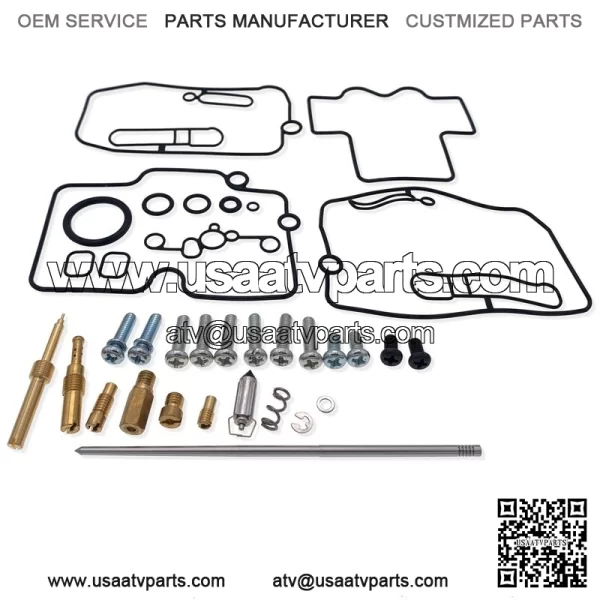 For Yamaha YFZ450 Carburetor Repair Carb Rebuild Repair kit 2004-2009 New - Image 3