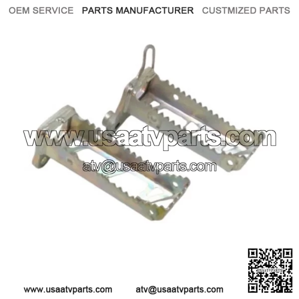 New Yamaha YFZ450R YFZ450X Foot Pegs 2009-2025 OEM 09-25 YFZ 450R Left & Right - Image 4