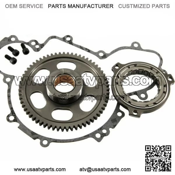 For Polaris RZR XP 900 2011~2012 for Starter Clutch #1204884 W/ Gasket Gear Bolt
