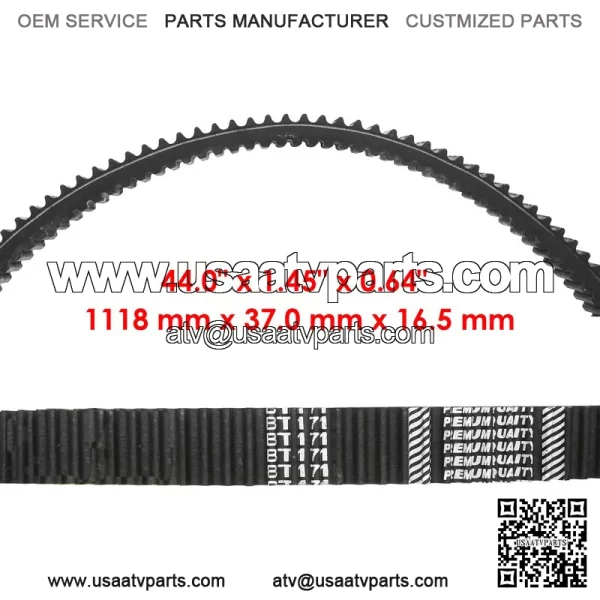 Primary & Secondary Clutch w/ Belt For Can Am Maverick X3 Turbo 17-21 420280461 - Image 4