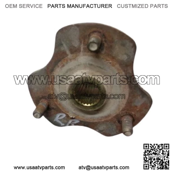 1986 86 YAMAHA YFM200 YFM 200 ATV FOUR WHEELER BODY REAR RIGHT WHEEL HUB - Image 2
