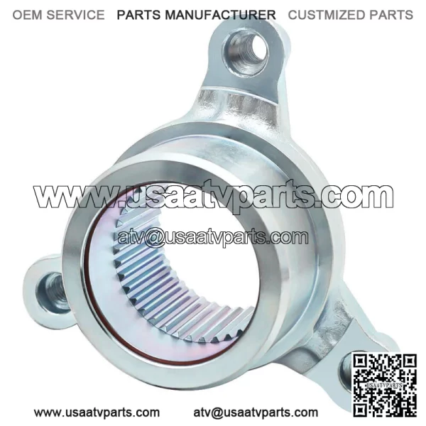 Rear Brake Rotor Hub Disc Disk Flange for Honda TRX450R 2004-2005 43121-HP1-000 (For: Honda) - Image 2