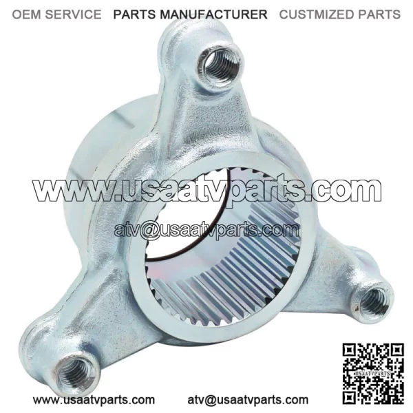 Rear Brake Rotor Hub Disc Disk Flange for Honda TRX450R 2004-2005 43121-HP1-000 (For: Honda) - Image 3