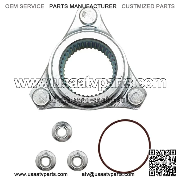 Rear Rotor Disk Flange Holder Hub for Honda TRX300EX TRX250X TRX300X 43120HC0010 (For: Honda) - Image 3