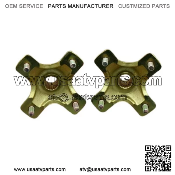 2 x Rear Hubs Honda 450R 400EX 300EX TRX450R TRX400EX TRX250X 4x110mm axle - Image 3