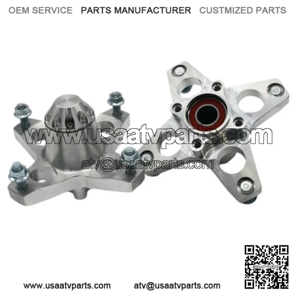 LSR Billet Front Wheel Hubs Set Yamaha Raptor 700 YFZ450 YFZ450R - Image 3
