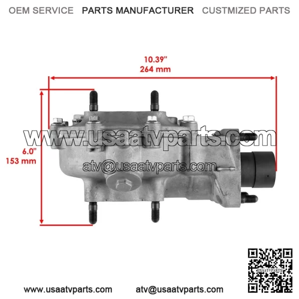 Complete Rear Differential Diff For Honda TRX500 Fm Foreman 500 4X4 S 2005-2011 - Image 3