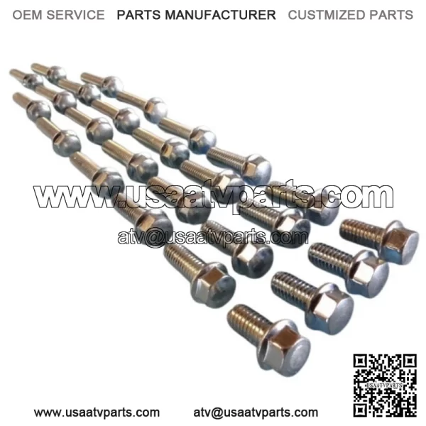 150pc SUZUKI LTR450 ATV Bolt Kit LTZ400 Quad plastic motor wheels frame exhaust - Image 5