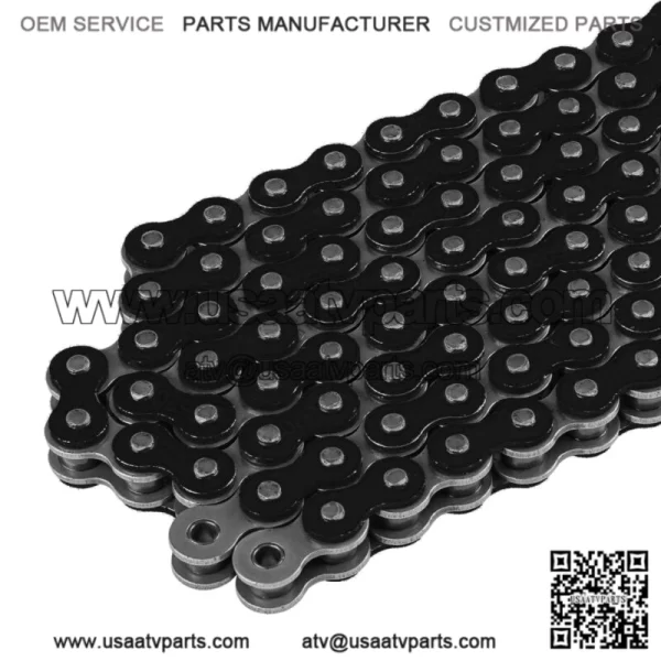 Black Drive Chain for Honda TRX450ER Electric Start 2006-2014 (For: Honda) - Image 3