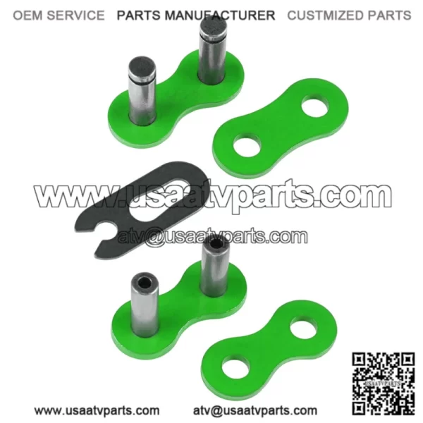 Green Drive Chain for Honda TRX450ER Electric Start 2006-2014 (For: Honda) - Image 5