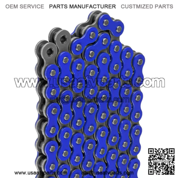 Blue Drive Chain for Yamaha Blaster 200 YFS200 1988-2006 (For: Yamaha YFS200) - Image 3