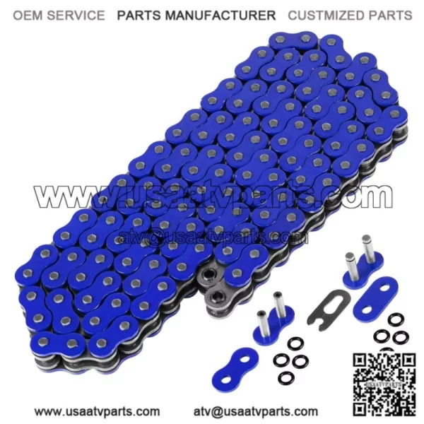 Blue O-Ring Drive Chain & Sprockets Kit for Yamaha Blaster 200 YFS200 1988-2006 (For: Yamaha YFS200) - Image 4