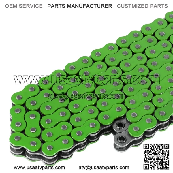 Polaris Scrambler 500 4X4 1997-2012 Green O-Ring Drive Chain - Image 3