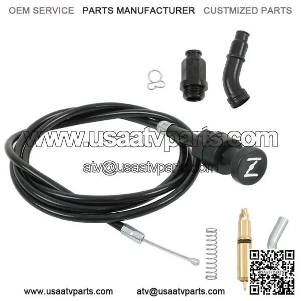 Foreman 450 TRX450FE TRX450FM TRX450ES TRX450S For Honda Choke Cable & Plunger - Image 2