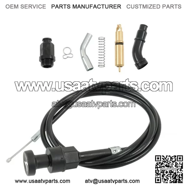 Foreman 450 TRX450FE TRX450FM TRX450ES TRX450S For Honda Choke Cable & Plunger - Image 3