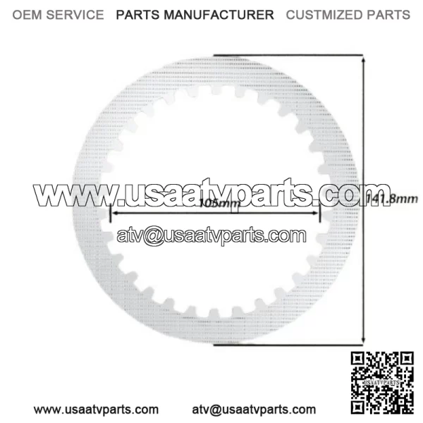 Clutch Kit Heavy Duty Springs Gasket For Yamaha YFZ 450 YFZ450 SE SP V 2004-2009 - Image 2