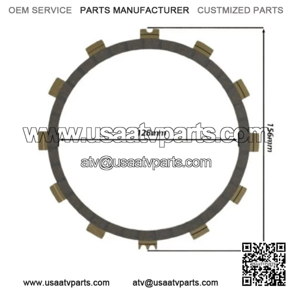 Clutch Kit Heavy Duty Springs Gasket For Yamaha YFZ 450 YFZ450 SE SP V 2004-2009 - Image 3