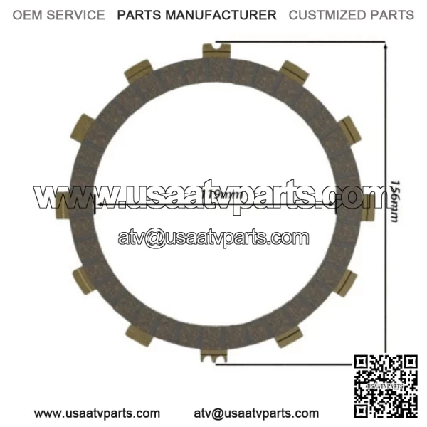 Clutch Kit Heavy Duty Springs Gasket For Yamaha YFZ 450 YFZ450 SE SP V 2004-2009 - Image 4