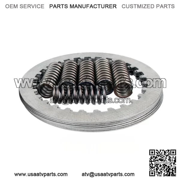 04+ Yamaha YFZ450 YFZ 450 BPRATV Heavy Duty Steel Fibers & Springs Clutch Kit - Image 4